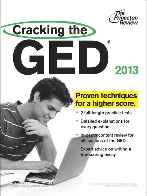 Title details for Cracking the GED by Princeton Review - Available